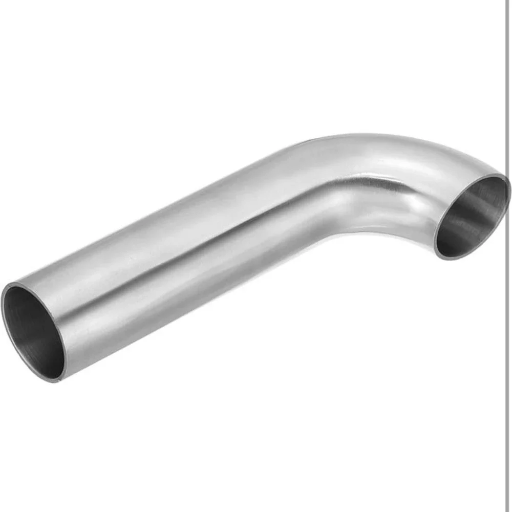 PATIKIL 90 Degree Mandrel Bend Elbow, 1 1/4inch OD Sanitary Exhaust Elbow Exhaus
